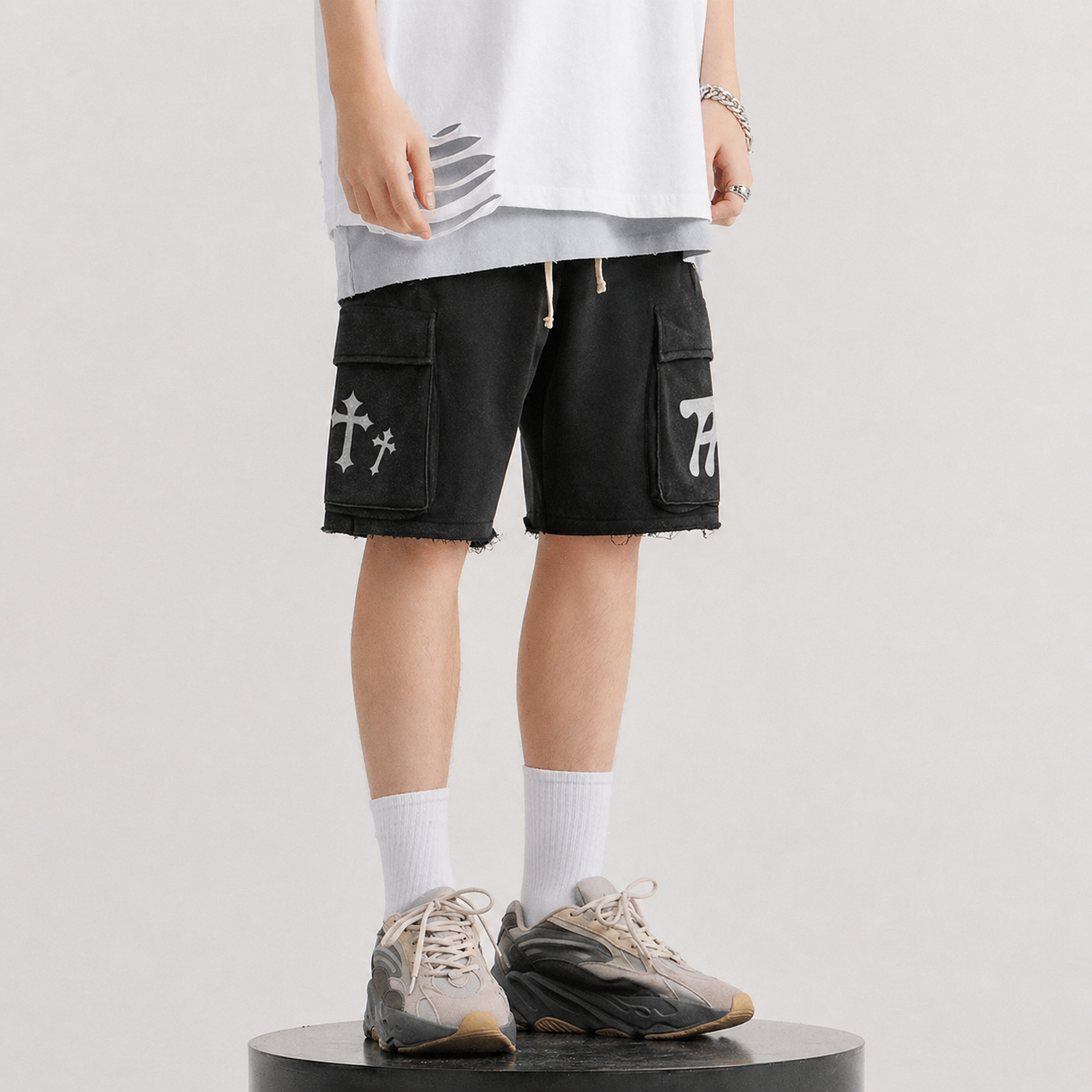 Triple Cross Cargo Shorts